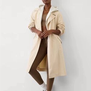 Women's Cream Trench Coat